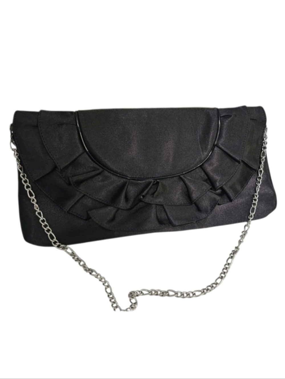 White House Black Market Convertible Clutch/Shoulder Minimalist Bag Purse